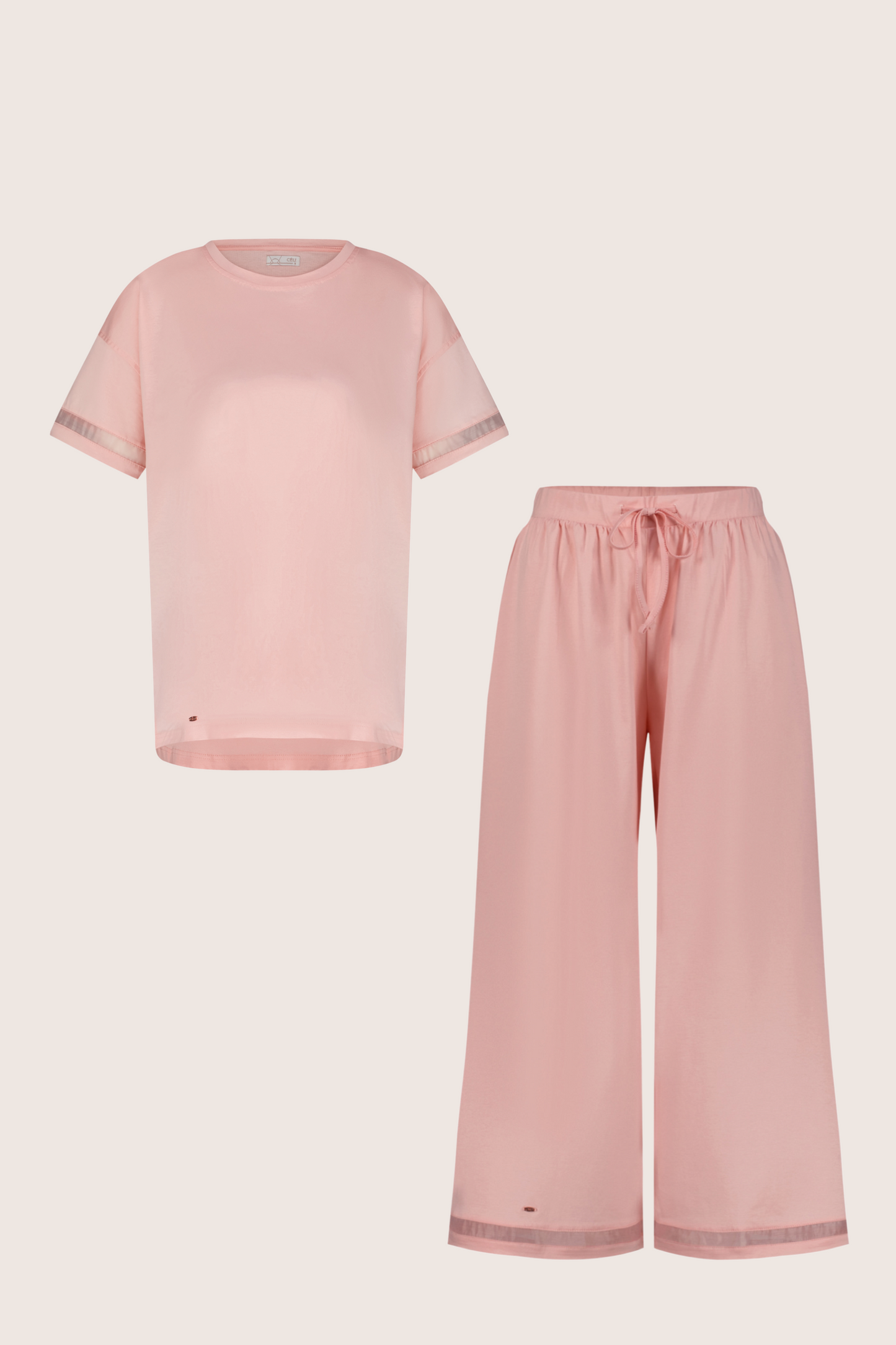 Classic Oversized Pima - Pastel Pink