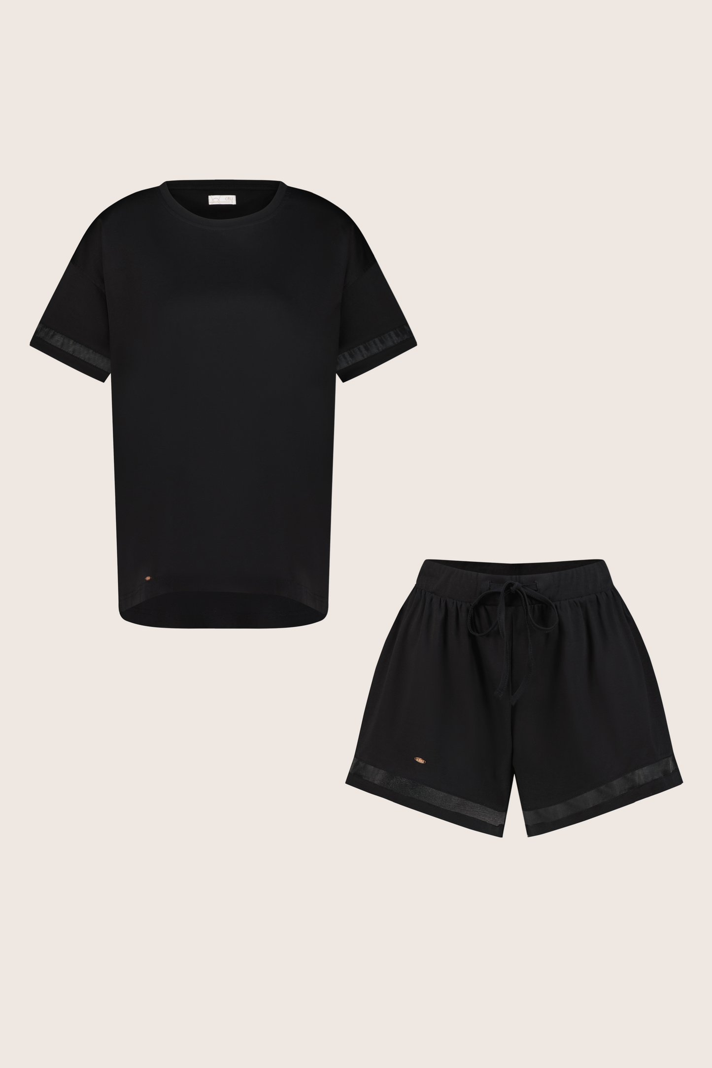 Classic Oversized Pima "Free the Legs!" Edition - Charcoal Black