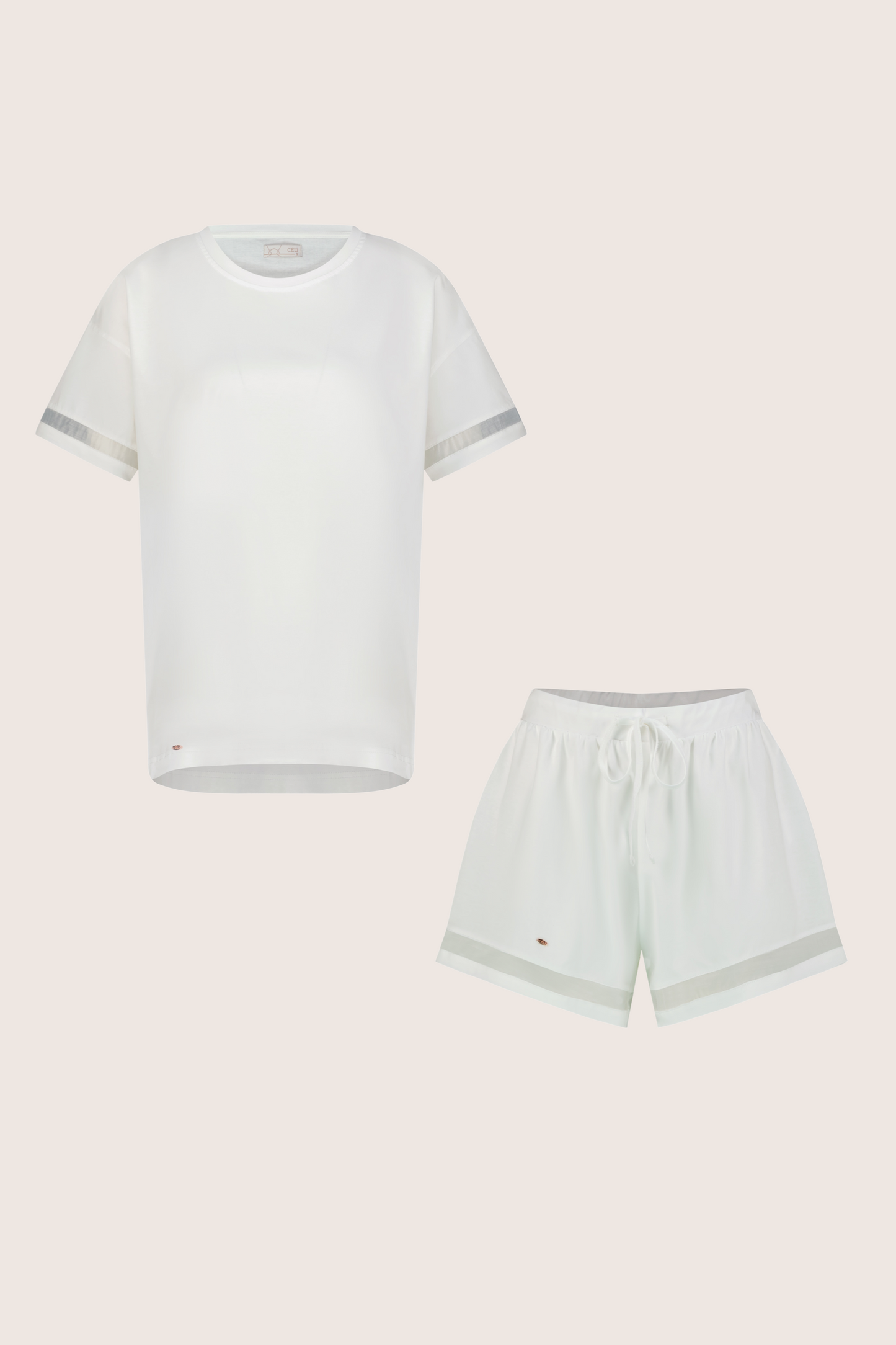 Classic Oversized Pima "Free the Legs!" Edition - Pure White