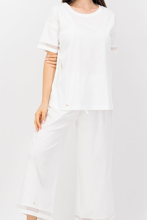 Classic Oversized Pima - Pure White