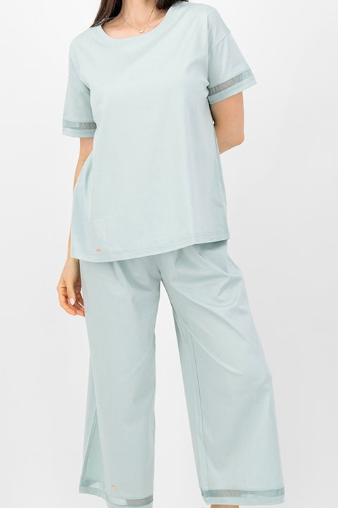 Classic Oversized Pima - Mint Green